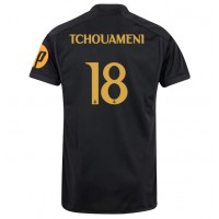 Real Madrid Aurelien Tchouameni #18 Tredjedrakt 2023-24 Kortermet